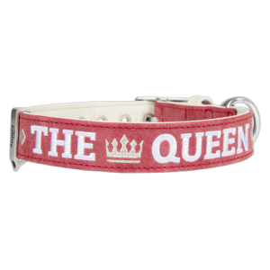 ماي فاميلي جلد ملكي طوق كريمي/احمر
